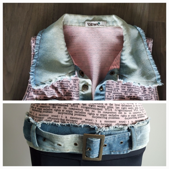 PAPAYA Gazette Jeans Top - Picture 10 of 15